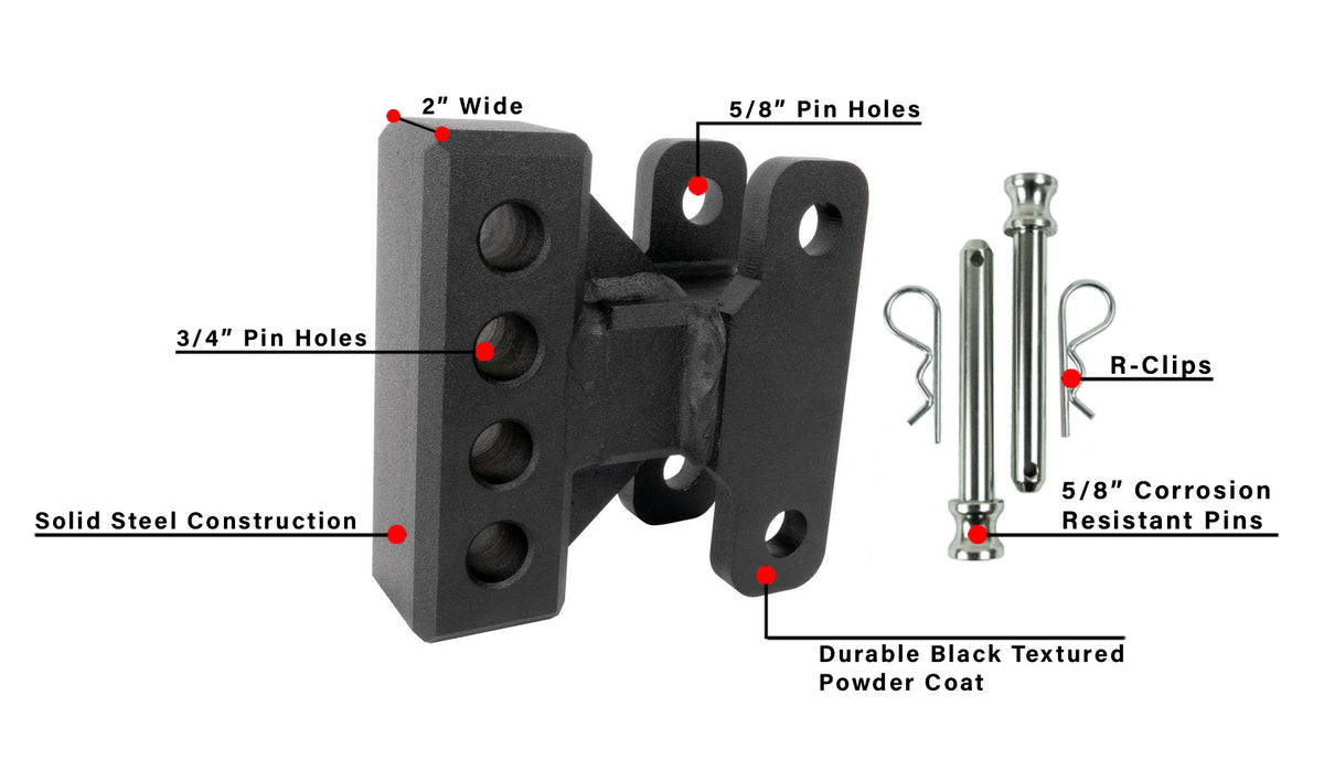 Weight Distribution/Sway Control Adapter for BulletProof Hitches