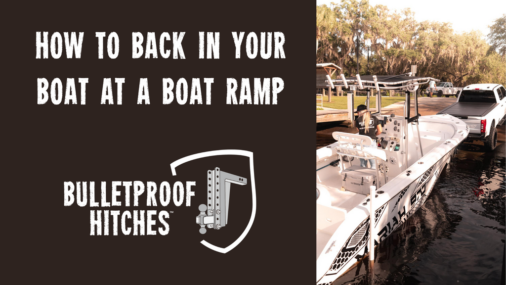 How To Back In Your Boat At A Boat Ramp