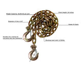 BulletProof Medium Duty 5/16 Inch Safety Chains (Pair)