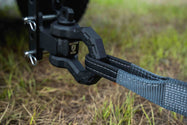BulletProof Medium Duty 2.5 Inch Tow Strap - Branded Black In-Use