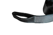 BulletProof Extreme Duty 4 Inch Tow Strap - Branded Black
