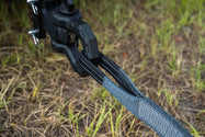 BulletProof Medium Duty 2.5 Inch Tow Strap - Branded Black In-Use