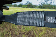 BulletProof Extreme Duty 4 Inch Tow Strap - Branded Black In-Use