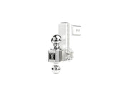 2.5 Inch Aluminum Medium Duty 4 Inch Drop/Rise Hitch