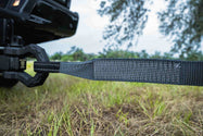 BulletProof Medium Duty 2.5 Inch Tow Strap - Branded Black In-Use