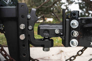 BulletProof Extreme Duty 2-5/16 Inch Coupler - Channel Mount (BLACK) In-Use