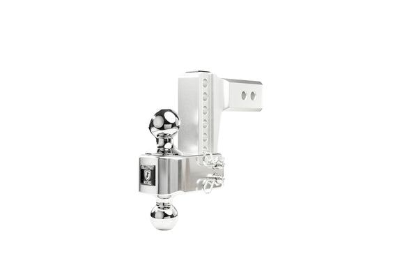 2.5" Aluminum Medium Duty 4" Drop/Rise Hitch