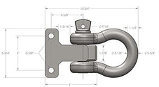 Bulletproof Extreme Duty Shackle Attachment