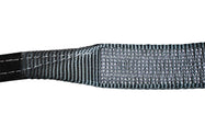BulletProof Medium Duty 2.5 Inch Tow Strap - Branded Black