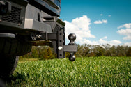 BulletProof 2.0 Inch Light Duty 4 Inch Drop/Rise Hitch