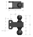 BulletProof Medium Duty 2 Inch & 2-5/16 Inch Dual Ball