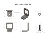 BulletProof 2 Inch Anti-Rattle Clamp