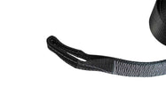 BulletProof Heavy Duty 3 Inch Tow Strap - Branded Black
