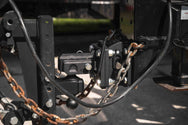 BulletProof Extreme Duty 2-5/16 Inch Coupler - Flat Plate Mount (BLACK) In-Use