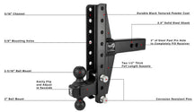 Bulletproof 2.5 Inch Heavy Duty 4 Inch & 6 Inch Offset Hitch