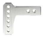 BulletProof 2.0 Inch Aluminum Medium Duty 2 Inch Drop/Rise Hitch - Stainless Ball
