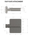 Bulletproof Flat Plate Attachment