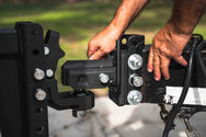 BulletProof Extreme Duty 2-5/16 Inch Coupler - Channel Mount (BLACK) In-Use