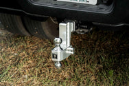 BulletProof 2.5 Inch Aluminum Medium Duty 4 Inch Drop/Rise Hitch