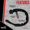 BulletProof Hitches - 3/4 Inch x 36 Inch Soft Shackle Recovery - 100,000 lbs Breaking Strength - Tow Shackle for Recovery of UTVs, ATVs, SUVs, Trucks, Offroad, 4x4s, and More