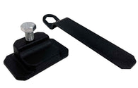 BulletProof Hitches - Accessory Hitch Clamp - Anti Rattle Hitch Clamp for Accessories - Solid Steel, Corrosion Resistant, Black Powder Coat