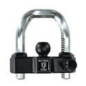 BulletProof Hitches - Extreme Duty Trailer Coupler Lock - Universal Trailer Lock with 1 Inch Solid Steel Bar - Fits 1-7/8 Inch, 2 Inch and 2-5/16 Inch Couplers - Heat-Treated & Pick-Resistant