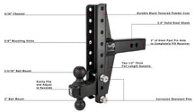 BulletProof 2.5 Inch Heavy Duty 4 Inch & 6 Inch Offset Hitch