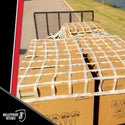 BulletProof Hitches - Heavy Duty Cargo Net Rated to 2,200 lbs - 84 Inch x 84 Inch, White - Cargo Netting for Truck Bed, Trailers, and Utility Haulers