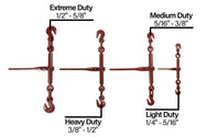 BulletProof Medium Duty 5/16 Inch - 3/8 Inch Ratchet Binder