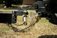 BulletProof 2.0 Inch Aluminum Medium Duty 6 Inch Drop/Rise Hitch - Stainless Ball