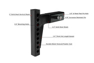 BulletProof 2.5 Inch Weight Distribution Shank