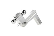 BulletProof 2.0 Inch Aluminum Medium Duty 6 Inch Drop/Rise Hitch