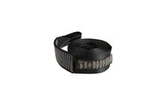 BulletProof Heavy Duty 3 Inch Tow Strap - Branded Black