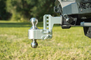 2.0 Inch Aluminum Medium Duty 2 Inch Drop/Rise Hitch In-Use