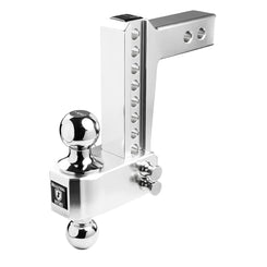 2.0" Aluminum Medium Duty 6" Drop/Rise Hitch