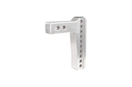 2.0 Inch Aluminum Medium Duty Hitch 6 Inch Drop/Rise w/ Stainless Steel Dual Ball