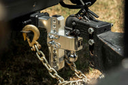2.0 Inch Aluminum Medium Duty 6 Inch Drop/Rise Hitch In-Use