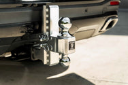 2.0 Inch Aluminum Medium Duty 6 Inch Drop/Rise Hitch In-Use
