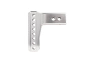 2.5 Inch Aluminum Medium Duty Hitch 4 Inch Drop/Rise w/ Stainless Steel Dual Ball
