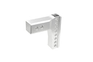 2.5 Inch Aluminum Medium Duty 6 Inch Drop/Rise Hitch