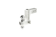 2.5 Inch Aluminum Medium Duty 4 Inch Drop/Rise Hitch