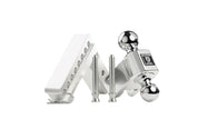 2.5 Inch Aluminum Medium Duty 6 Inch Drop/Rise Hitch