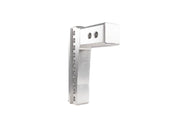 2.5 Inch Aluminum Medium Duty Hitch 6 Inch Drop/Rise w/ Stainless Steel Dual Ball