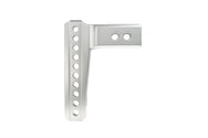 2.5 Inch Aluminum Medium Duty 6 Inch Drop/Rise Hitch