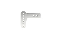 2.0 Inch Aluminum Medium Duty 2 Inch Drop/Rise Hitch