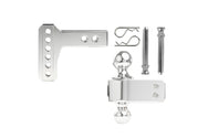 2.0 Inch Aluminum Medium Duty 2 Inch Drop/Rise Hitch