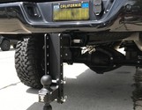2.5 Inch Heavy Duty 10 Inch Drop/Rise Hitch In-Use