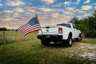 BulletProof Flag Holder Attachment In-Use