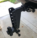 2.5 Inch Heavy Duty 10 Inch Drop/Rise Hitch In-Use