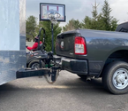 2.5 Inch Heavy Duty 10 Inch Drop/Rise Hitch In-Use